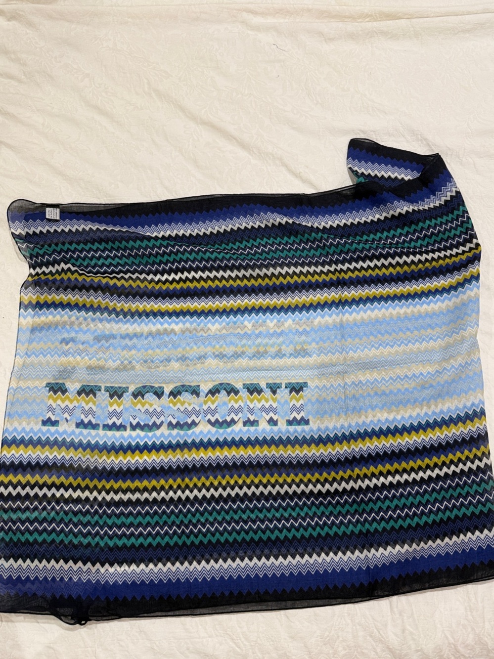 Missoni Long ZigZag Design Scarf